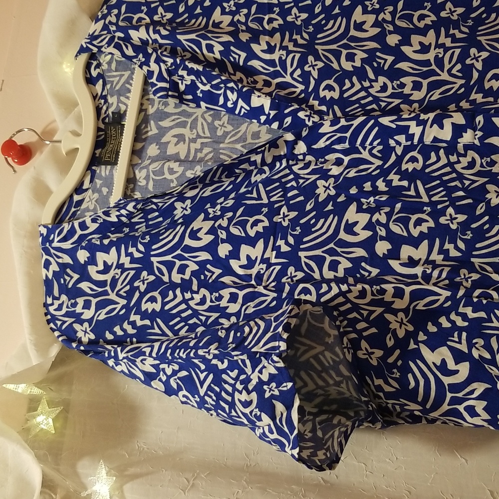 Pendleton Floral Lightweight Tunic - image 5